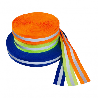 Reflektierende Streifen zum Aufnähen Breite 30 mm - Packung 5 m